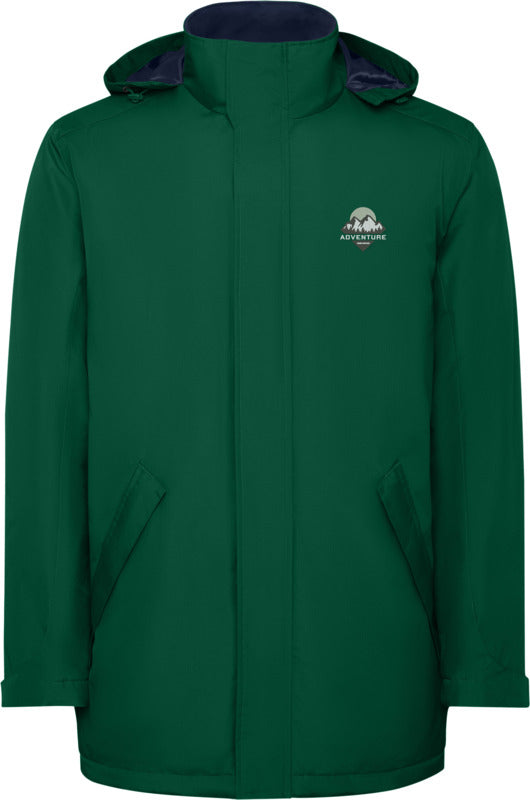 America fodrad parkasjacka för herr