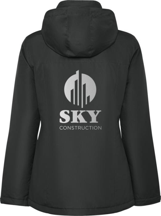 America fodrad parkasjacka för dam