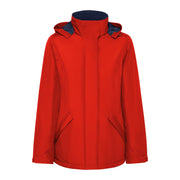 America fodrad parkasjacka för dam