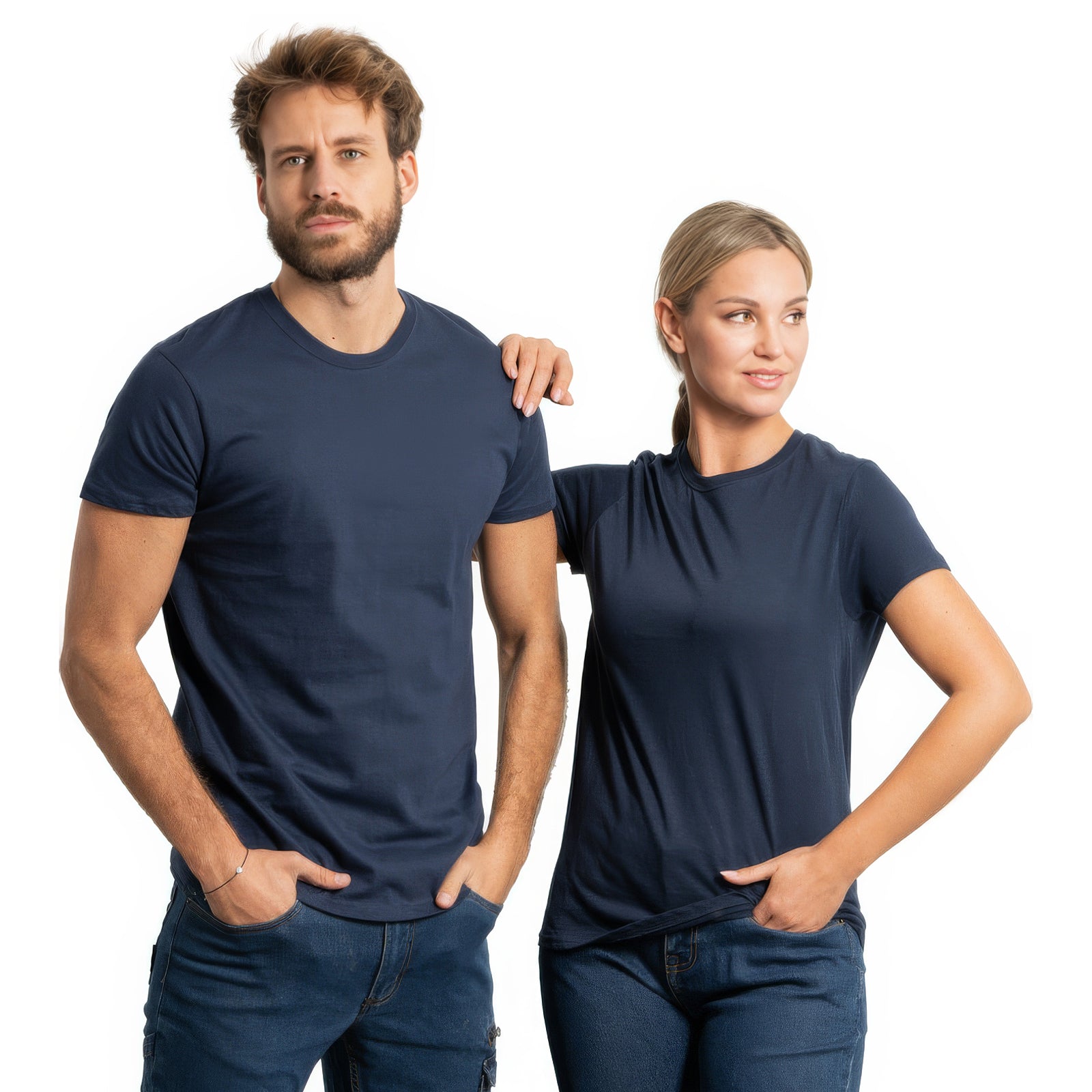 Atomic kortärmad unisex T-shirt